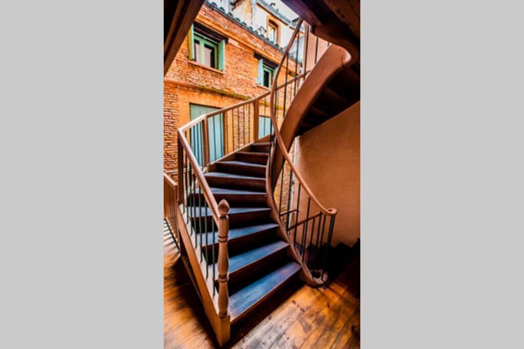 Апартаменти Loft Sous Les Toits Lumineux - Capitole-Daurade-Esquirol - Wifi Тулуза Екстер'єр фото